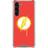 DC Comics The Flash Emblem Drip Galaxy S23 Plus Clear Case