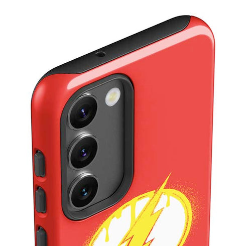DC Comics The Flash Emblem Drip Galaxy S23 Pro Case