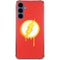 DC Comics The Flash Emblem Drip Galaxy S24 Clear Case