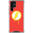 DC Comics The Flash Emblem Drip Galaxy S24 Ultra Clear Case
