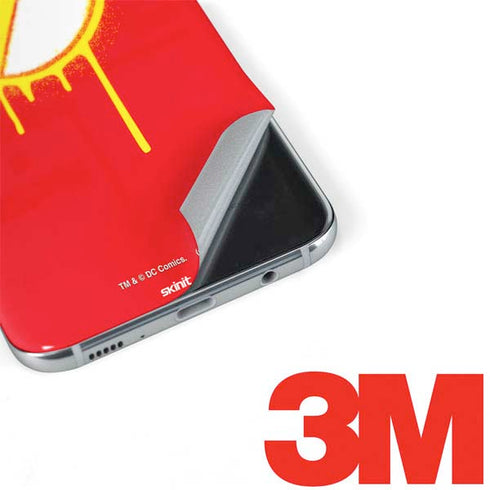 DC Comics The Flash Emblem Drip Galaxy S8 Skin