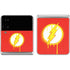 DC Comics The Flash Emblem Drip Galaxy Z Flip4 5G Skin