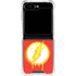 DC Comics The Flash Emblem Drip Galaxy Z Flip5 5G Clear Case