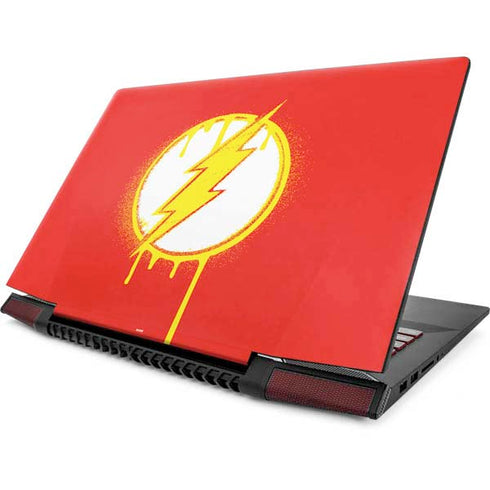 DC Comics The Flash Emblem Drip Lenovo IdeaPad Skin