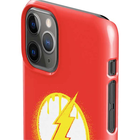 DC Comics The Flash Emblem Drip iPhone 11 Pro Lite Case