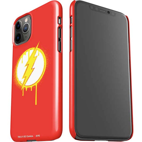 DC Comics The Flash Emblem Drip iPhone 11 Pro Lite Case