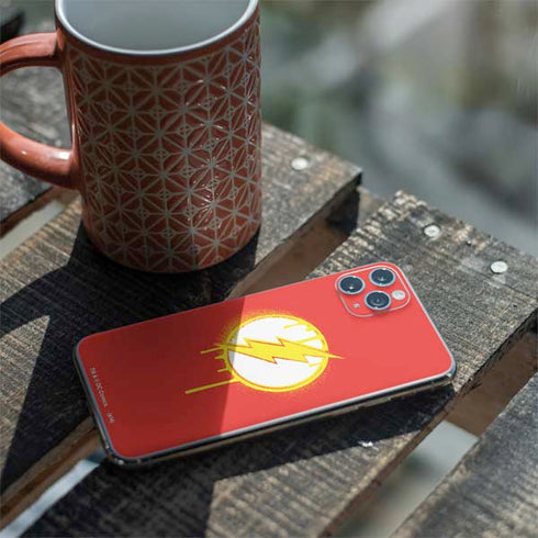 DC Comics The Flash Emblem Drip iPhone 11 Pro Max Skin