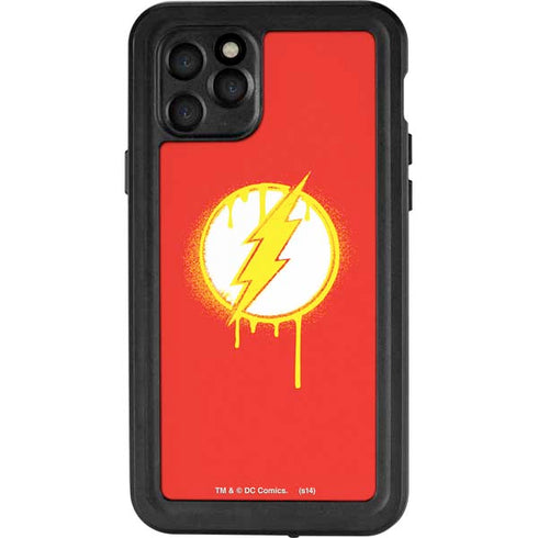 DC Comics The Flash Emblem Drip iPhone 11 Pro Waterproof Case
