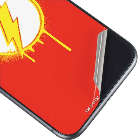 DC Comics The Flash Emblem Drip iPhone 11 Skin