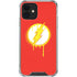 DC Comics The Flash Emblem Drip iPhone 12 Clear Case