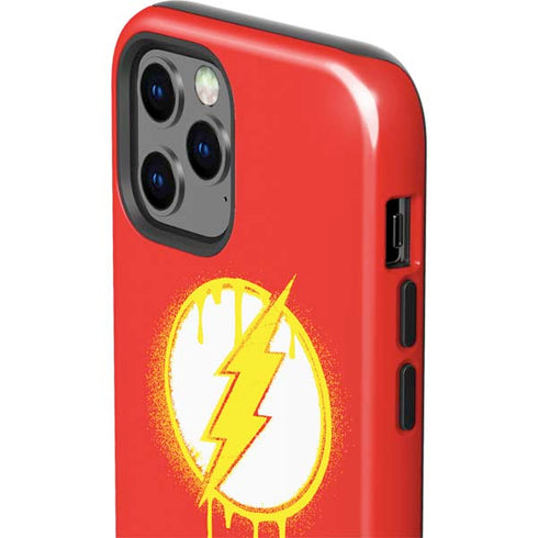DC Comics The Flash Emblem Drip iPhone 12 Pro Impact Case