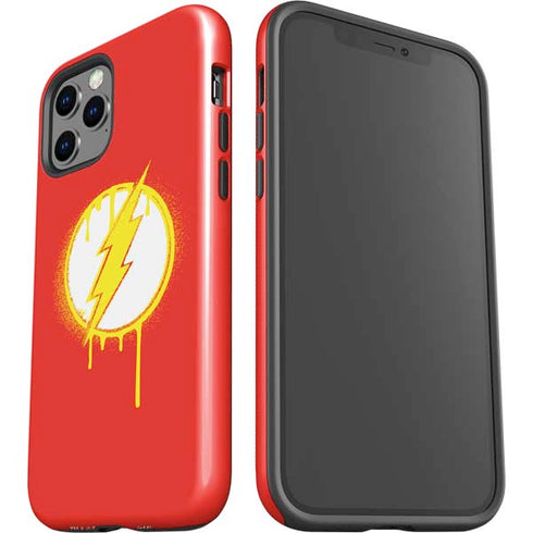 DC Comics The Flash Emblem Drip iPhone 12 Pro Max Impact Case