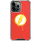 DC Comics The Flash Emblem Drip iPhone 13 Pro Max Clear Case