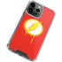 DC Comics The Flash Emblem Drip iPhone 13 Pro Max Clear Case