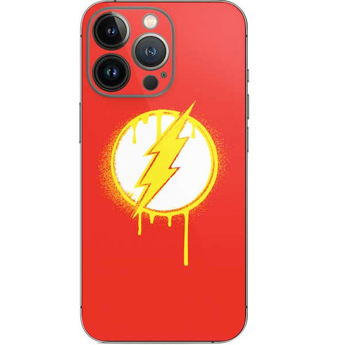 DC Comics The Flash Emblem Drip iPhone 13 Pro Skin