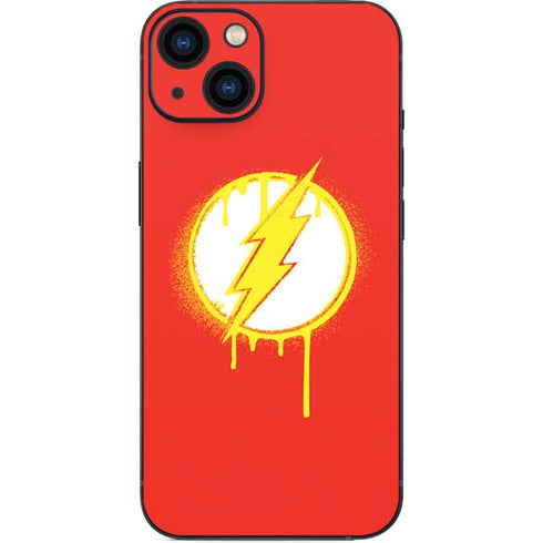 DC Comics The Flash Emblem Drip iPhone 13 Skin