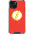 DC Comics The Flash Emblem Drip iPhone 14 Plus Clear Case