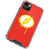 DC Comics The Flash Emblem Drip iPhone 14 Plus Clear Case