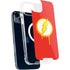 DC Comics The Flash Emblem Drip iPhone 14 Plus MagSafe Case
