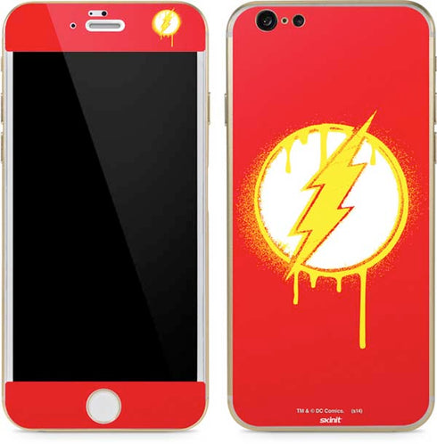DC Comics The Flash Emblem Drip iPhone 6/6s Skin