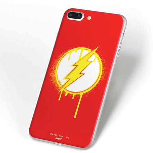 DC Comics The Flash Emblem Drip iPhone 7 Plus Skin