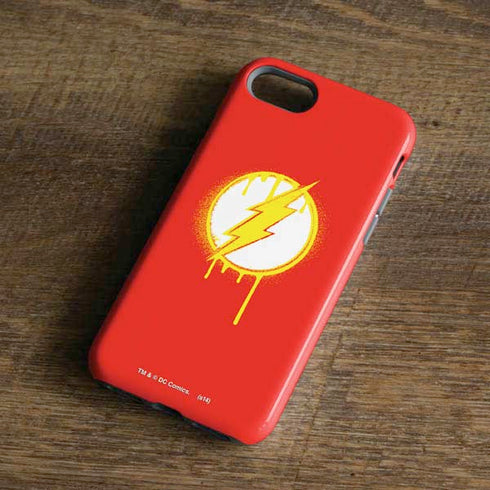 DC Comics The Flash Emblem Drip iPhone 7 Pro Case