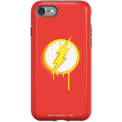 DC Comics The Flash Emblem Drip iPhone SE (2nd & 3rd Gen) Pro Case