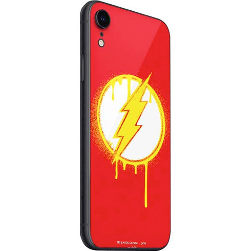 DC Comics The Flash Emblem Drip iPhone SE (2nd & 3rd Gen) Skin
