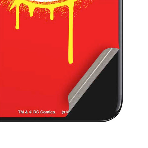 DC Comics The Flash Emblem Drip iPhone SE (2nd & 3rd Gen) Skin