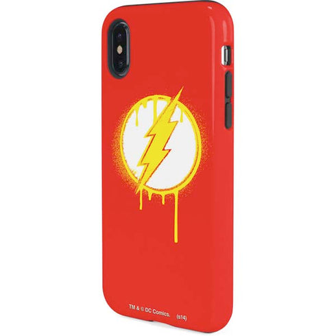 DC Comics The Flash Emblem Drip iPhone X Pro Case