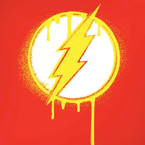 DC Comics The Flash Emblem Drip iPhone XS Skin