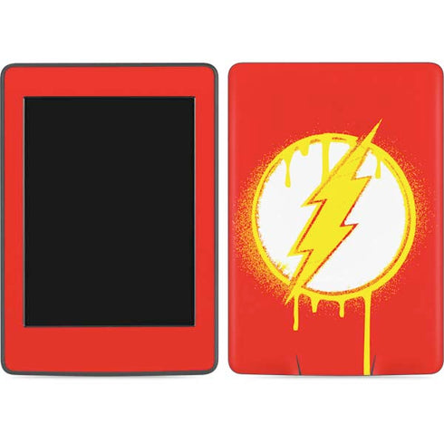 DC Comics The Flash Emblem Drip Amazon Kindle Skin