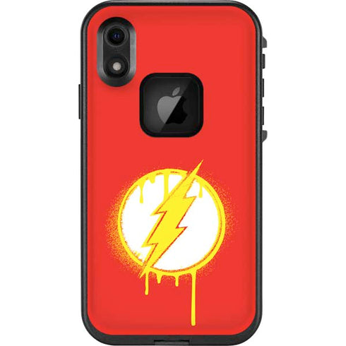 DC Comics The Flash Emblem Drip LifeProof Fre iPhone Skin