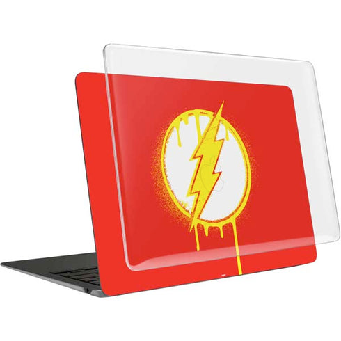 DC Comics The Flash Emblem Drip MacBook Air 15in (2023-2025) Case plus Skin