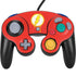 DC Comics The Flash Emblem Drip Nintendo GameCube Controller Skin
