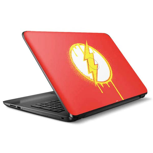 DC Comics The Flash Emblem Drip HP Notebook Skin