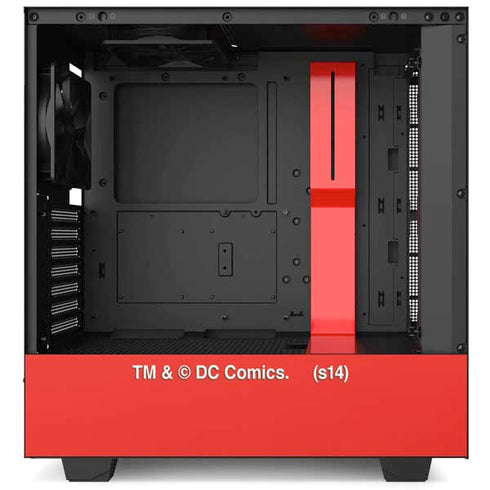 DC Comics The Flash Emblem Drip NZXT H510 Compact ATX Mid-Tower Case Skin