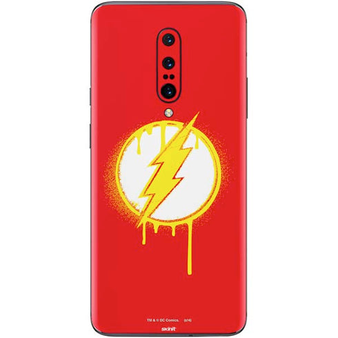 DC Comics The Flash Emblem Drip OnePlus 7 Pro Skin