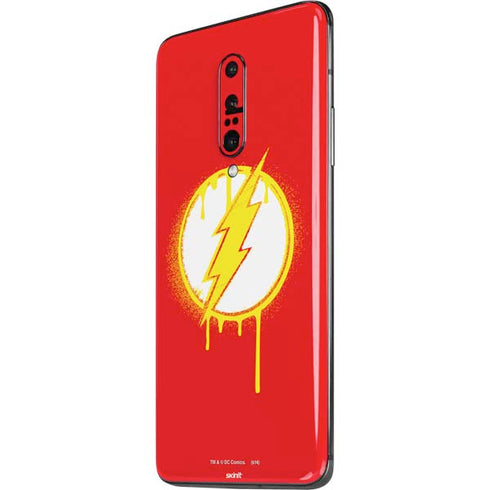 DC Comics The Flash Emblem Drip OnePlus 7 Pro Skin