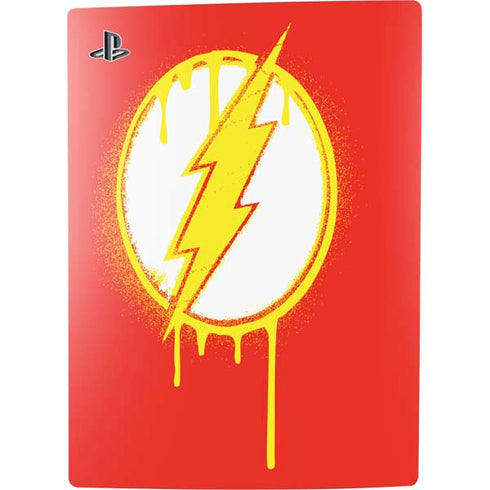 DC Comics The Flash Emblem Drip PS5 Digital Edition Bundle Skin