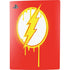 DC Comics The Flash Emblem Drip PS5 Digital Edition Console Skin