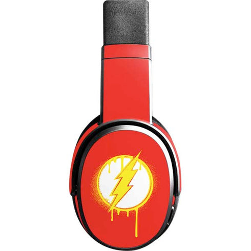 DC Comics The Flash Emblem Drip Skullcandy Crusher Wireless Skin