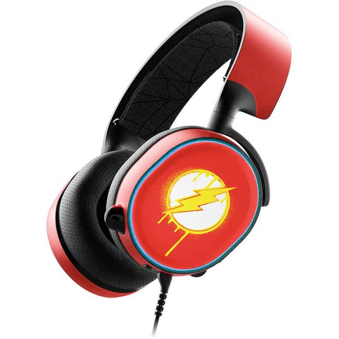 DC Comics The Flash Emblem Drip SteelSeries Arctis 3 Skin