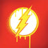 DC Comics The Flash Emblem Drip Surface Book 2 13.5in Skin