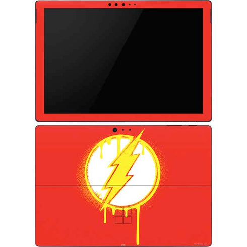DC Comics The Flash Emblem Drip Surface Pro 6 Skin