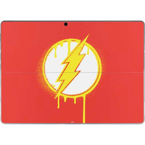 DC Comics The Flash Emblem Drip Surface Pro 8 Skin