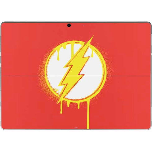 DC Comics The Flash Emblem Drip Surface Pro 9 Skin