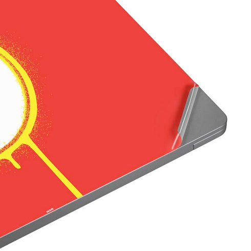 DC Comics The Flash Emblem Drip Universal Laptop 11in (8.8 x 6.2in) Skin