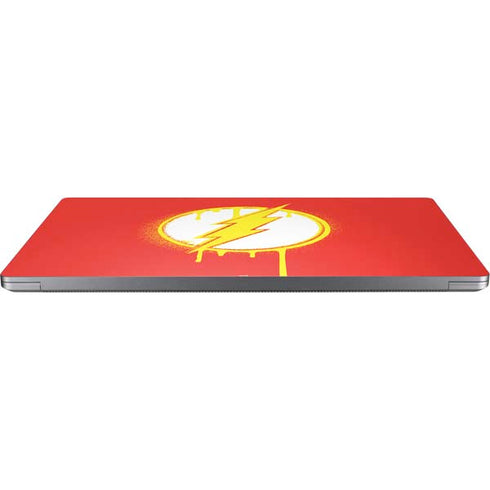 DC Comics The Flash Emblem Drip Universal Laptop 13in (10.6 x 7.6in) Skin