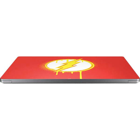 DC Comics The Flash Emblem Drip Universal Laptop 18in (14.6 x 10.6in) Skin